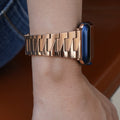 Two-Tone Watch Bracelet for Women, Ultra Light and Thin Design