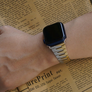 Zweifarbiges Uhrenarmband für Damen, ultraleichtes und dünnes Design